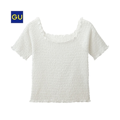 シャーリングオフショルダーT(半袖)