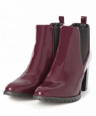 サイドゴアヒールブーツ