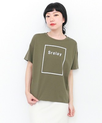 スクエアープリントTシャツ／KBF+