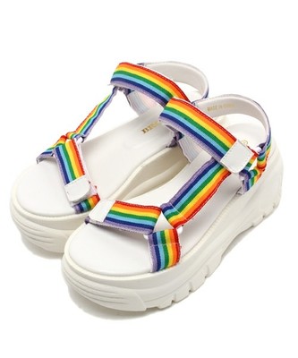 厚底スポーツサンダル