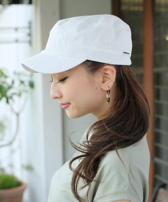 綿麻ワークキャップ