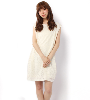 【PAGEBOY】花柄コクーンワンピース