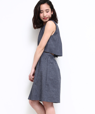 デニムワンピース