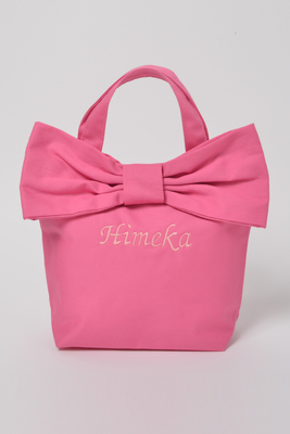 ビッグリボンバッグ(ピンク