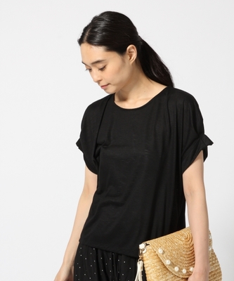 TRスラブソデタックプルオーバーSS