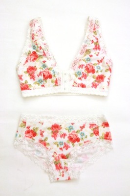 ナチュラルきものブラ「Honey*Mu」ショーツセット