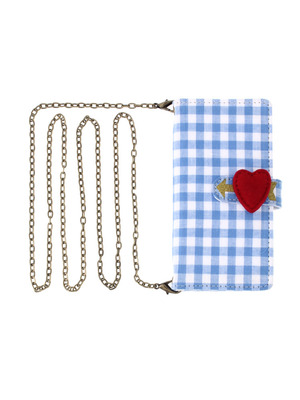 ギンガムハートiPhone6ケース