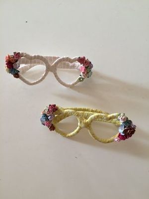 【日本未入荷】ビーチでおしゃれ☆フラワーメガネ☆♪♪