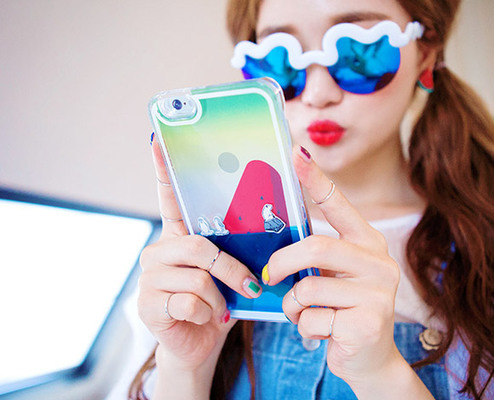 プリントポイントジェルスマホケース