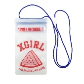 TOWER RECORDS×X-girl Waterproof Pouch