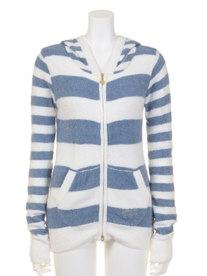 moco moco'スムーズィー'ボーダーパーカ