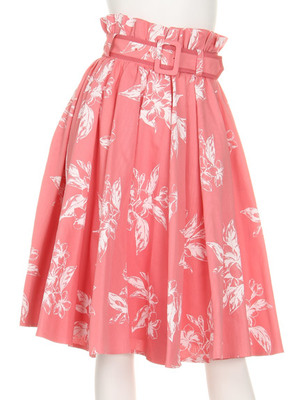 snidel (スナイデル)  ベルト付きボリュームスカート