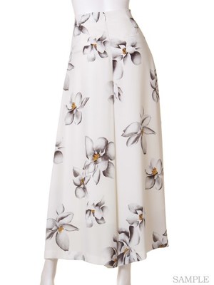 ジョーゼットワイドパンツ