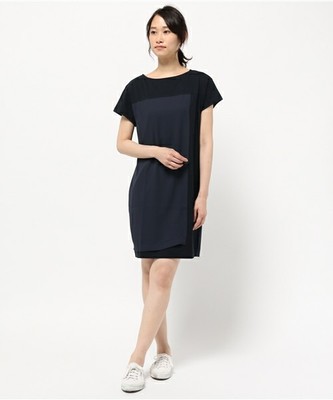 エアリージョーゼットコンビコクーンワンピース