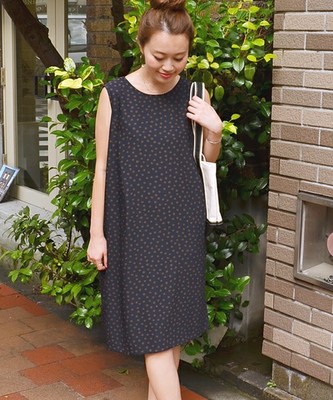 ドットコクーンワンピース