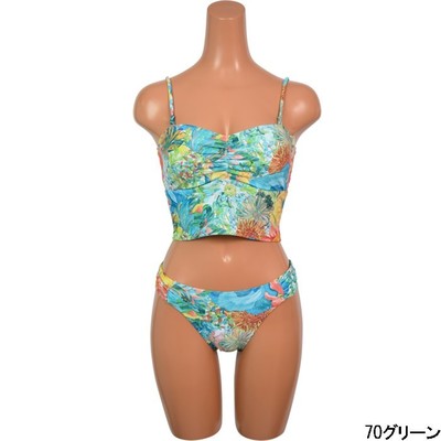 AI Libety:Marina Sea Flower ビスチェビキニ
