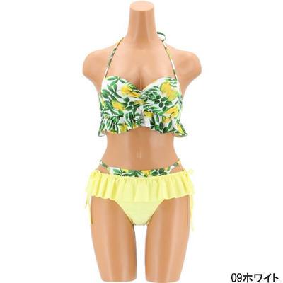 ROYAL PARTY:レモンプリント ワイヤービスチェTバック