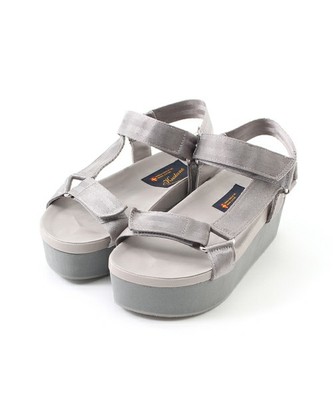 【Kastane】厚底テープサンダル