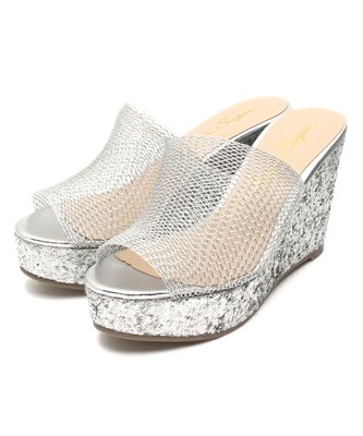 SUGAR SUGAR / キラキラウエッジミュール