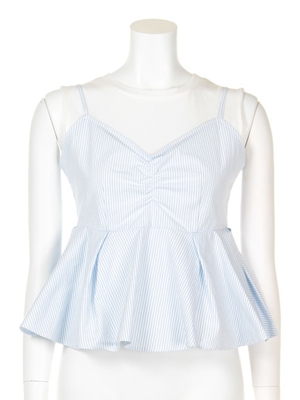 ビスチェカットトップス