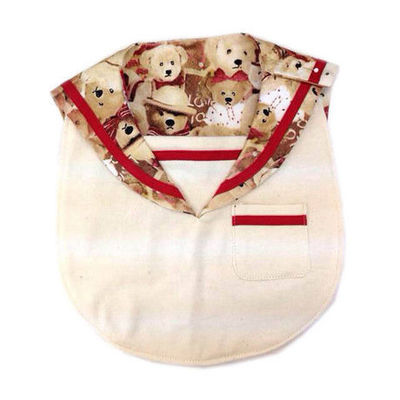 <受注生産>くま柄セーラースタイ/赤