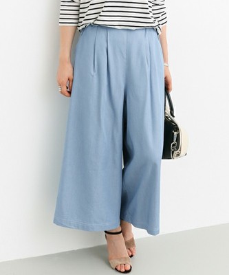 Sonny Label テンセル混デニムガウチョパンツ