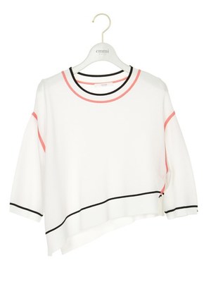 【emmi atelier】ラインアシメプルオーバー