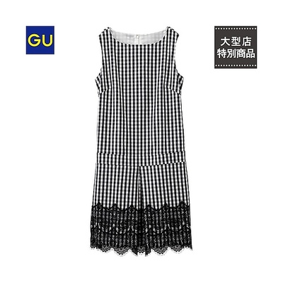 レースコンビワンピース