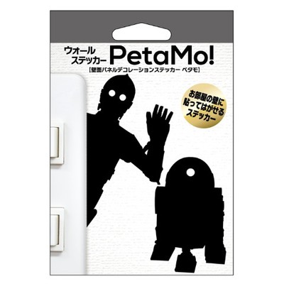 ウォールステッカー ペタモ（C-3PO&R-D2）