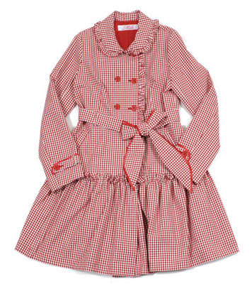 BeBe ギンガム トレンチコート