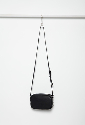 フェイクレザーミニショルダーバッグ