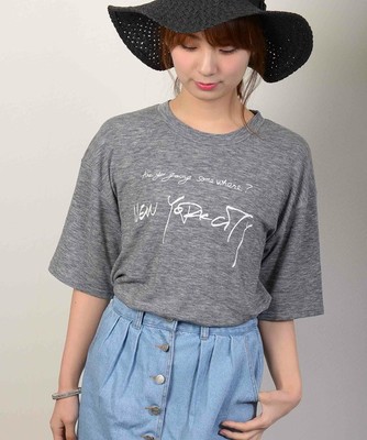 【PLAIN CLOTHING】ロゴTシャツ”NEW　YORK”