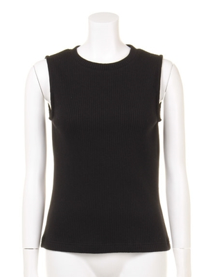 リブタンクトップ