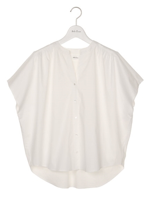 マオカラーブラウス