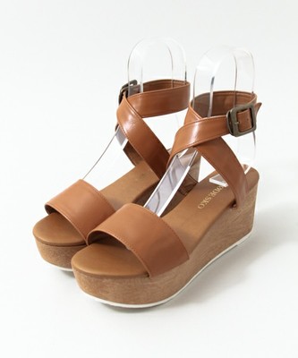 RODE SKO ラインウェッジサンダル