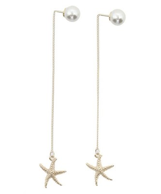 【mikoa LOWRYS FARM】ヒトデモチーフピアス　563903