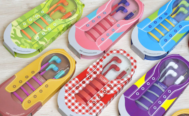 シューレースイヤフォン