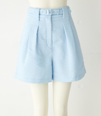 オーバータックハイウエストショートパンツ