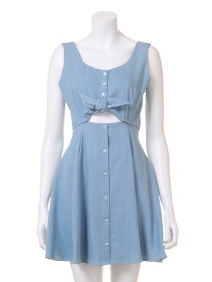 snidel (スナイデル)  【USAGI ONLINE限定】前結びワンピース