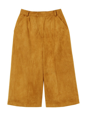 スエードガウチョパンツ