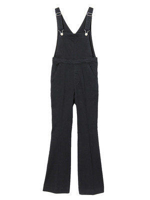 フレアーデニムサロペット