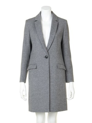 ストレートチェスターコート