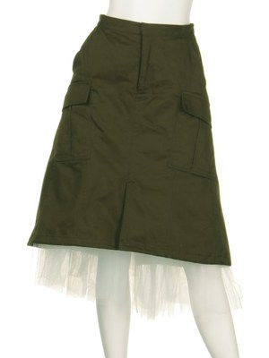 ミリタリーチュールスカート