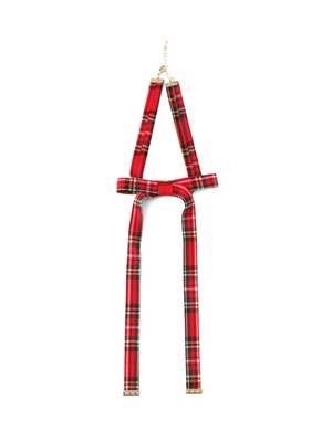 チェックリボンチョーカー