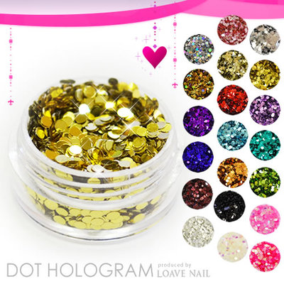 高品質ホログラム 丸型（ドット）