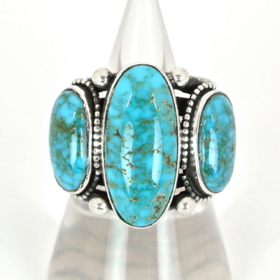 アーニーリスター スタンプワーク　 ローンマウンテン　リング　21.5号