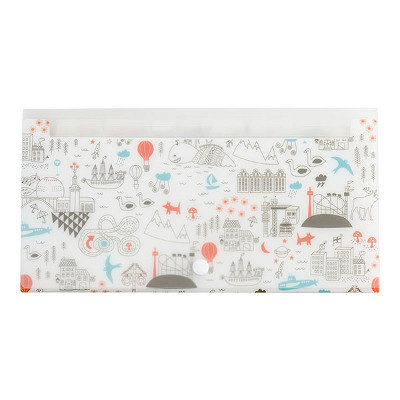 ドキュメントケース 【A5スリム】 ストックホルム柄