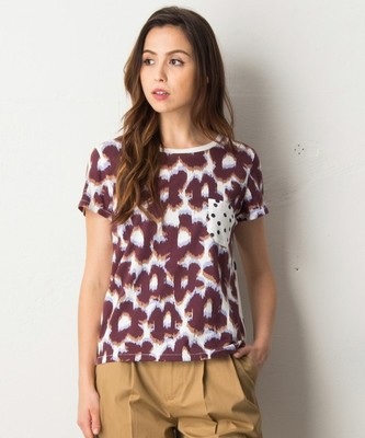 ペインテッドフローラル Tシャツ(Paul by Paul Smith)