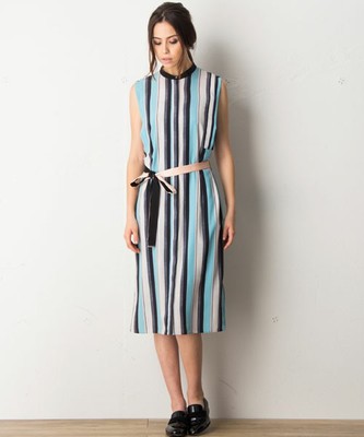 テクスチャーストライプ ワンピース(Paul Smith BLACK)