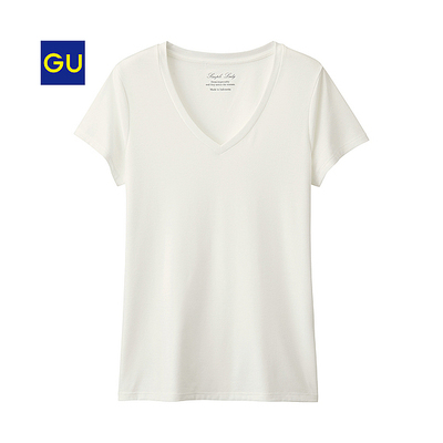 スリムフィットVネックT（半袖）